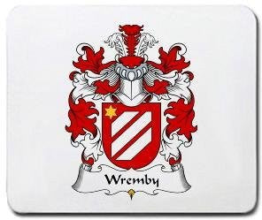 Wremby coat of arms mouse pad