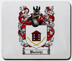 Beolchi coat of arms mouse pad