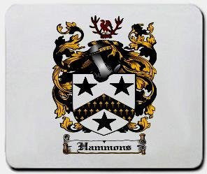 Hammons coat of arms mouse pad