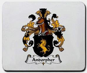 Andorpher coat of arms mouse pad