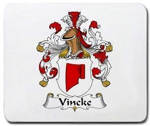 Vincke coat of arms mouse pad