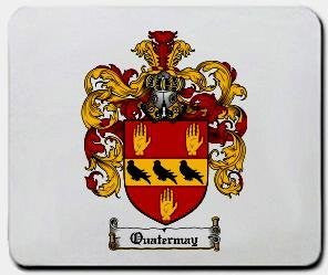 Quatermay coat of arms mouse pad