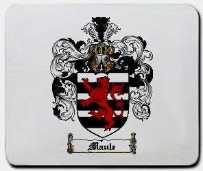 Maule coat of arms mouse pad
