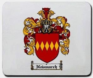 Newmarch coat of arms mouse pad