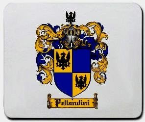 Pellandini coat of arms mouse pad