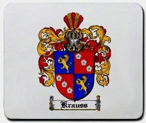 Krauss coat of arms mouse pad