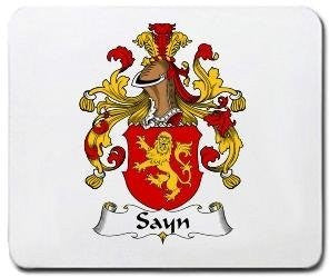 Sayn coat of arms mouse pad