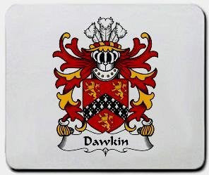 Dawkin coat of arms mouse pad