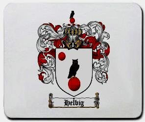 Helbig coat of arms mouse pad