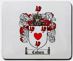 Coburn coat of arms mouse pad