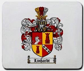 Linhardt coat of arms mouse pad