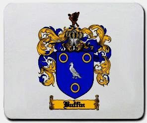 Buffin coat of arms mouse pad