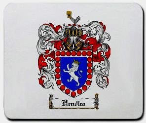 Hendlea coat of arms mouse pad