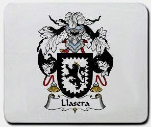 Llasera coat of arms mouse pad