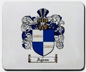 Agron coat of arms mouse pad