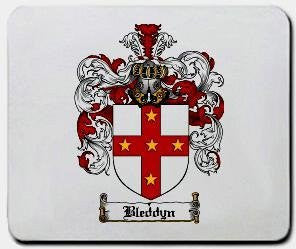 Bleddyn coat of arms mouse pad