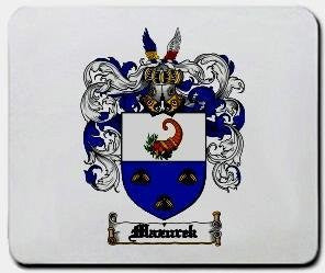 Mazurek coat of arms mouse pad
