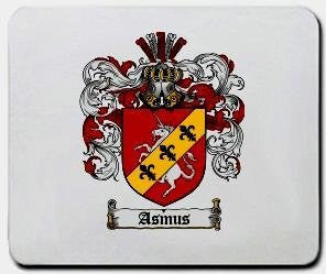 Asmus coat of arms mouse pad