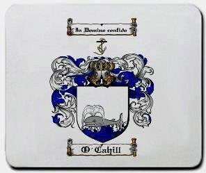 O'cahill coat of arms mouse pad
