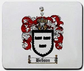 Bedson coat of arms mouse pad