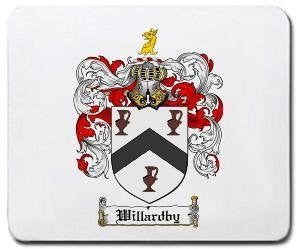 Willardby coat of arms mouse pad