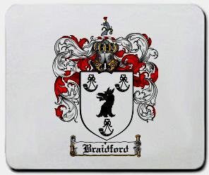 Braidford coat of arms mouse pad