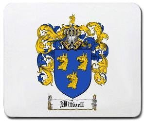 Witwell coat of arms mouse pad