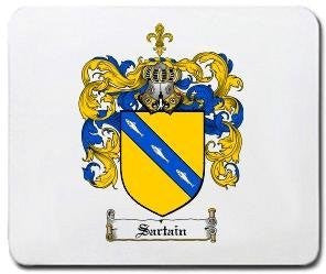 Sartain coat of arms mouse pad