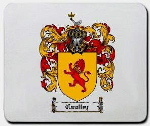 Caulley coat of arms mouse pad