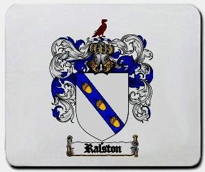 Ralston coat of arms mouse pad