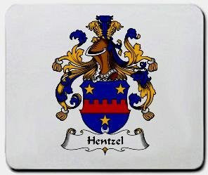 Hentzel coat of arms mouse pad