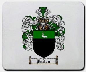 Bucton coat of arms mouse pad