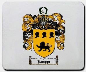 Knappe coat of arms mouse pad