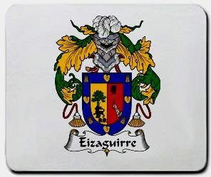Eizaguirre coat of arms mouse pad