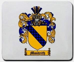 Monteith coat of arms mouse pad