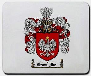 Czawlytko coat of arms mouse pad
