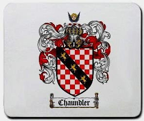 Chaundler coat of arms mouse pad
