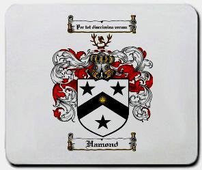 Hamond coat of arms mouse pad