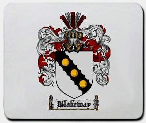 Blakeway coat of arms mouse pad