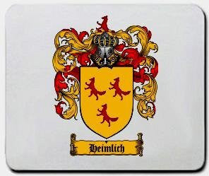 Heimlich coat of arms mouse pad