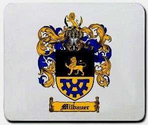Milbauer coat of arms mouse pad