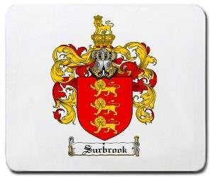 Surbrook coat of arms mouse pad