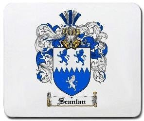 Scanlan coat of arms mouse pad