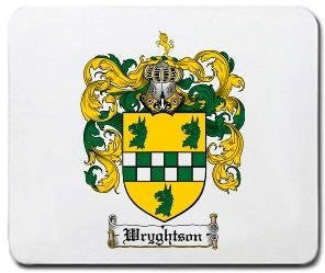 Wryghtson coat of arms mouse pad