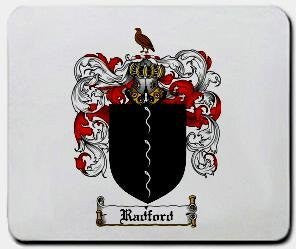 Radford coat of arms mouse pad