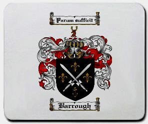 Barrough coat of arms mouse pad