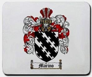 Marino coat of arms mouse pad