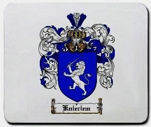 Knieriem coat of arms mouse pad