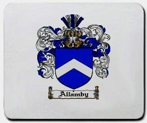 Allamby coat of arms mouse pad