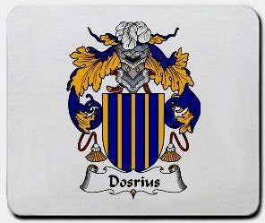Dosrius coat of arms mouse pad